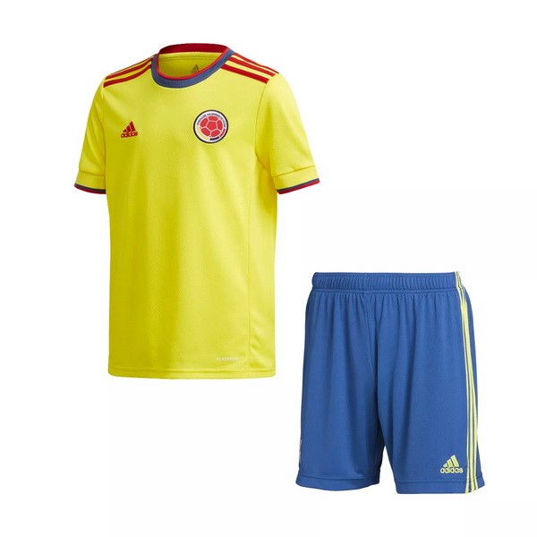 Camiseta Colombia 1ª Kit Niño 2021 Amarillo